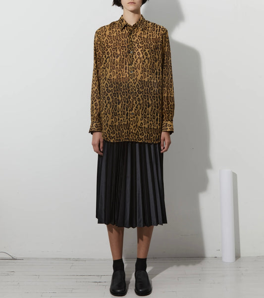 JUNYA WATANABE Leopard Button Up - Size s