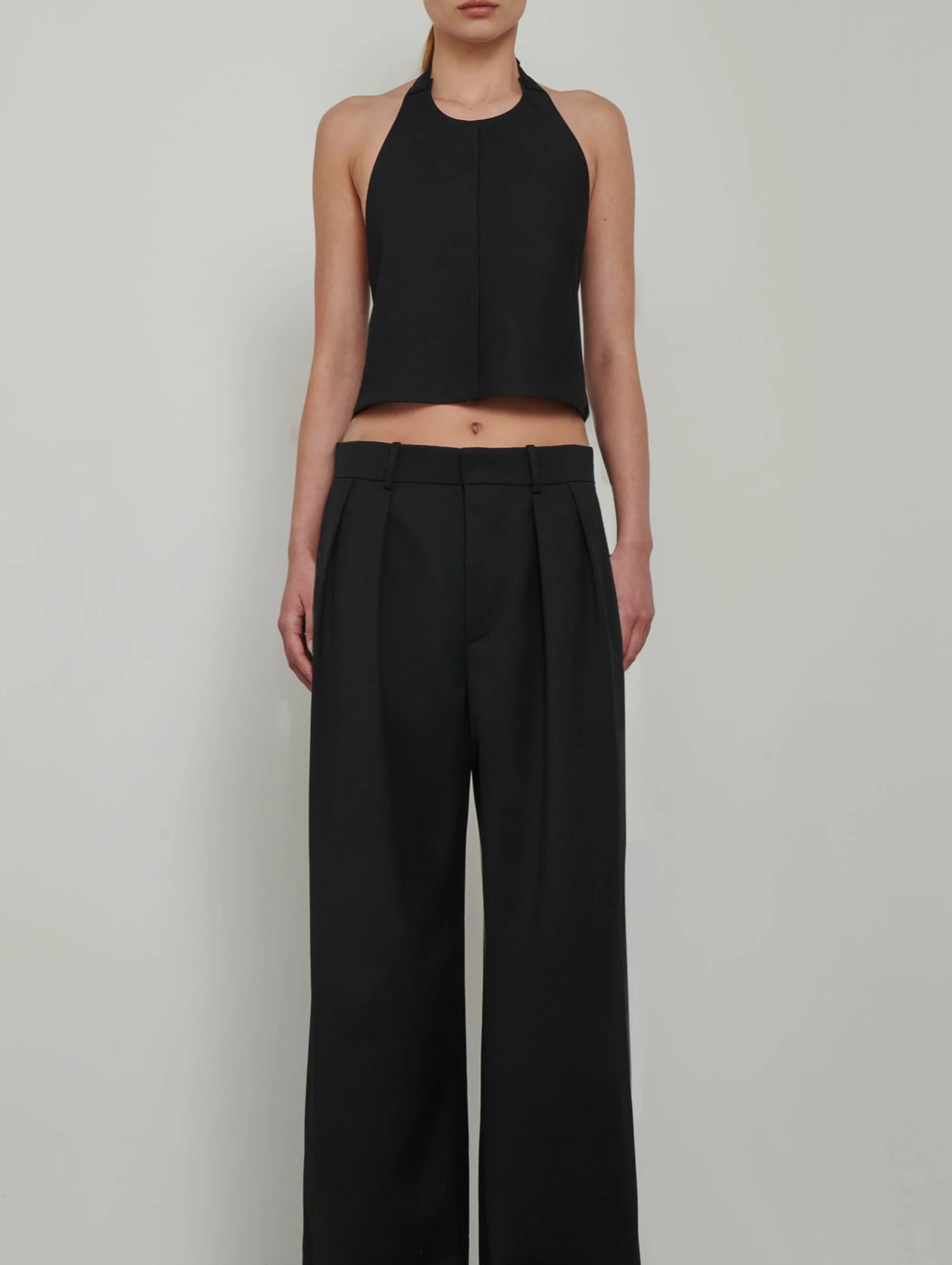 WARDROBE NYC Backless Halter Top - Size XS