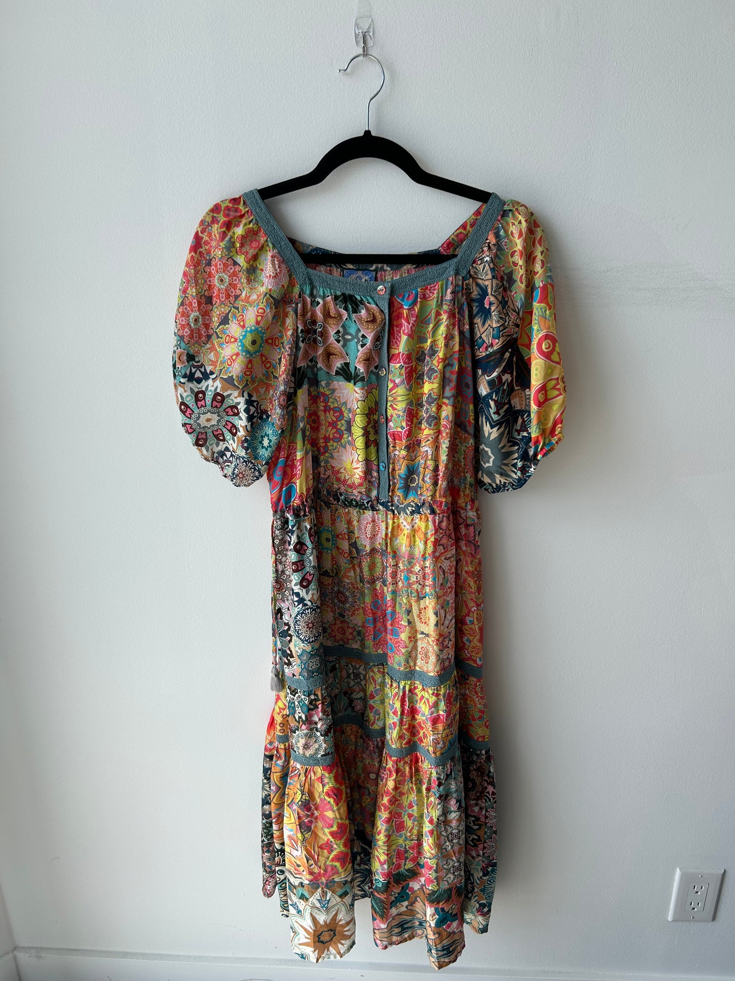 NEW* JOHNNY WAS Kaleida Zenovia Dress - Size M