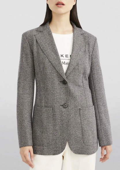 WEEKEND MAX MARA Herringbone Blazer - Size 2