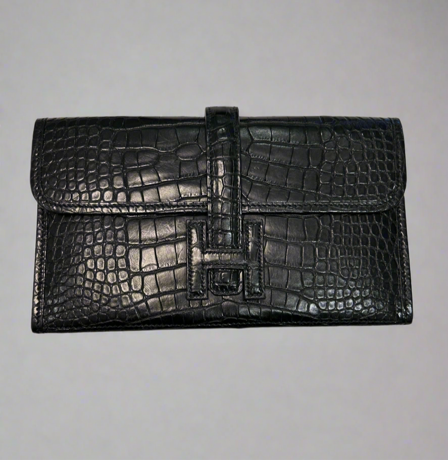 HERMÈS Jige Mini Clutch 20 Niloticus