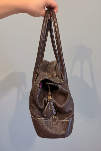 LANCEL PARIS Leather Shoulder Bag