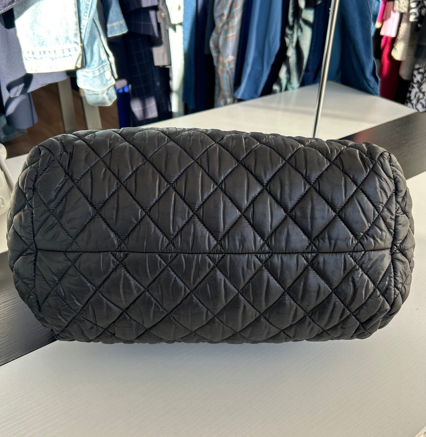 CHANEL Coco Cocoon Bowler Bag