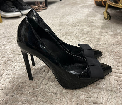 Saint Laurent Patent Bow Pumps - Size 37
