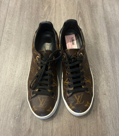 LOUIS VUITTON Monogram Sneakers - Size 36