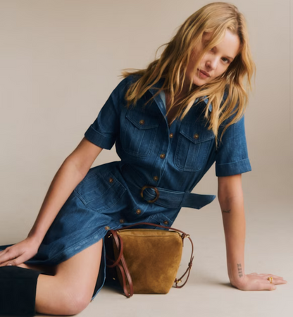 SÉZANE Raquel Denim Dress - Size S