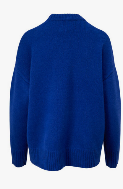 CO. Cobalt oversized crew sweater - Size  XS