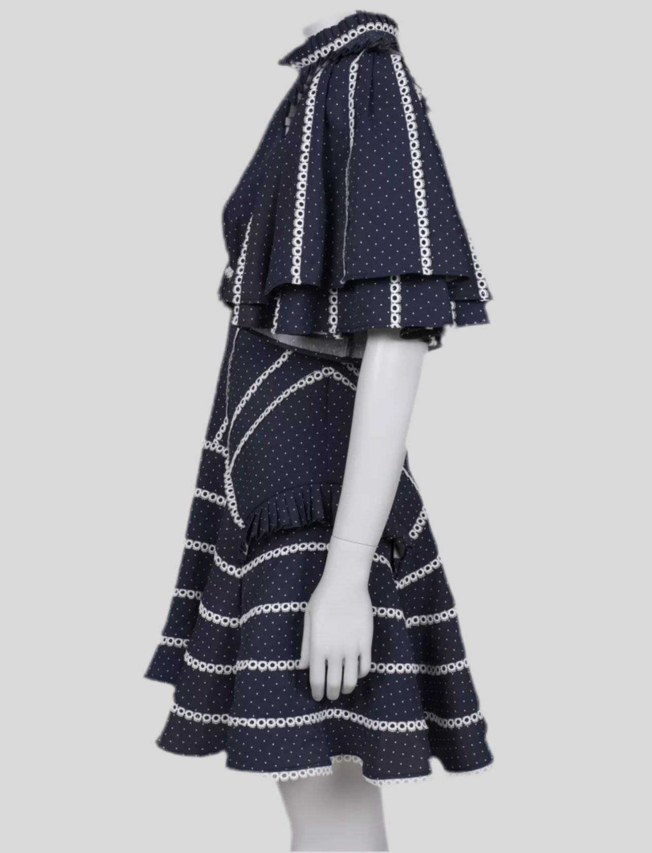 ACLER Polkadot Fit & Flare Mini Dress - Size 6