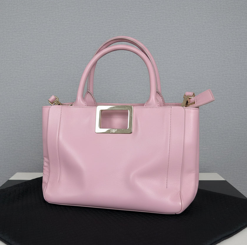 ROGER VIVIER Pink Leather Bag