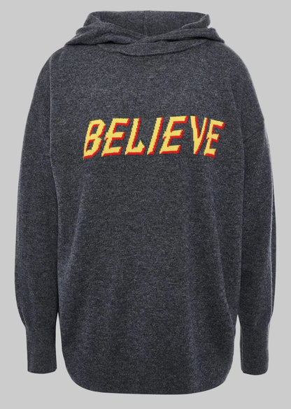 SANDRO Believe Knit Hoodie - Size S