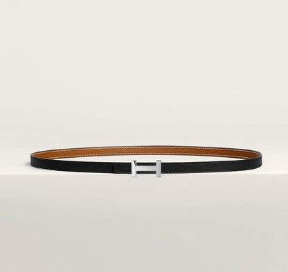 HERMÈS Focus Belt Buckle & Reversible Leather Strap 13mm - Size S (US 4)