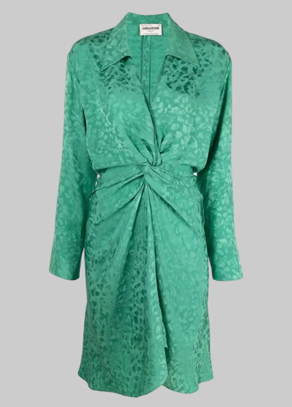 NEW* ZADIG & VOLTAIRE Animal Print Dress - Size S