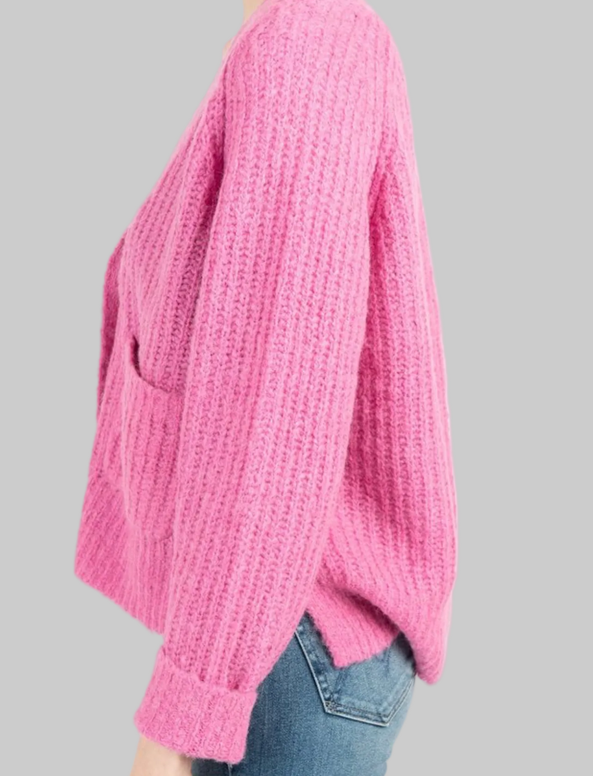 A.L.C. Pink Knit Cardigan - Size s