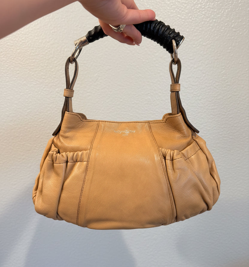 YVES SAINT LAURENT Vintage mombasa leather bag