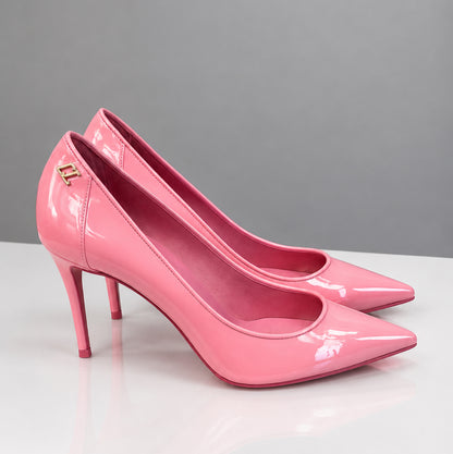 CHRISTIAN LOUBOUTIN Sporty Kate Patent Leather Pumps 85 - Size 38
