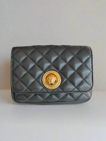 VERSACE Medusa Quilted Crossbody