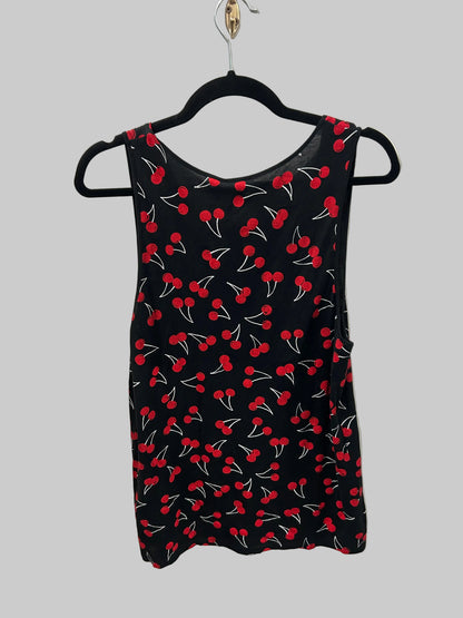 SAINT LAURENT Cherries Tank - Size M