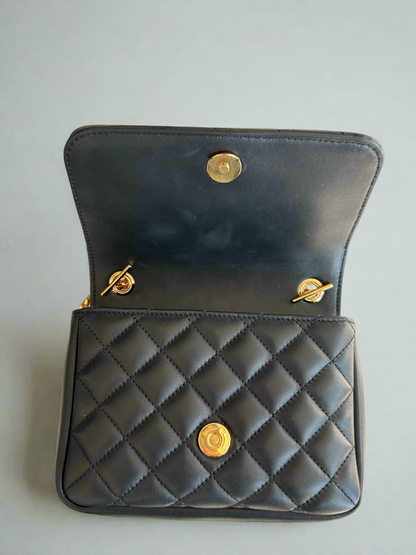 VERSACE Medusa Quilted Crossbody