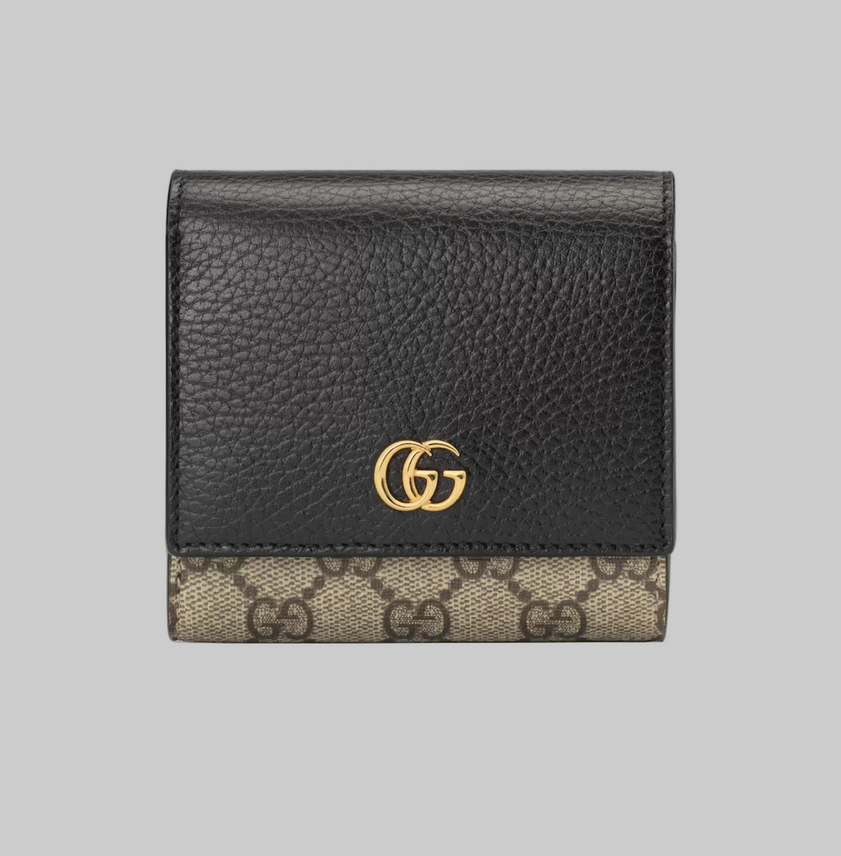 GUCCI Bi-Colour GG Marmont Medium Wallet