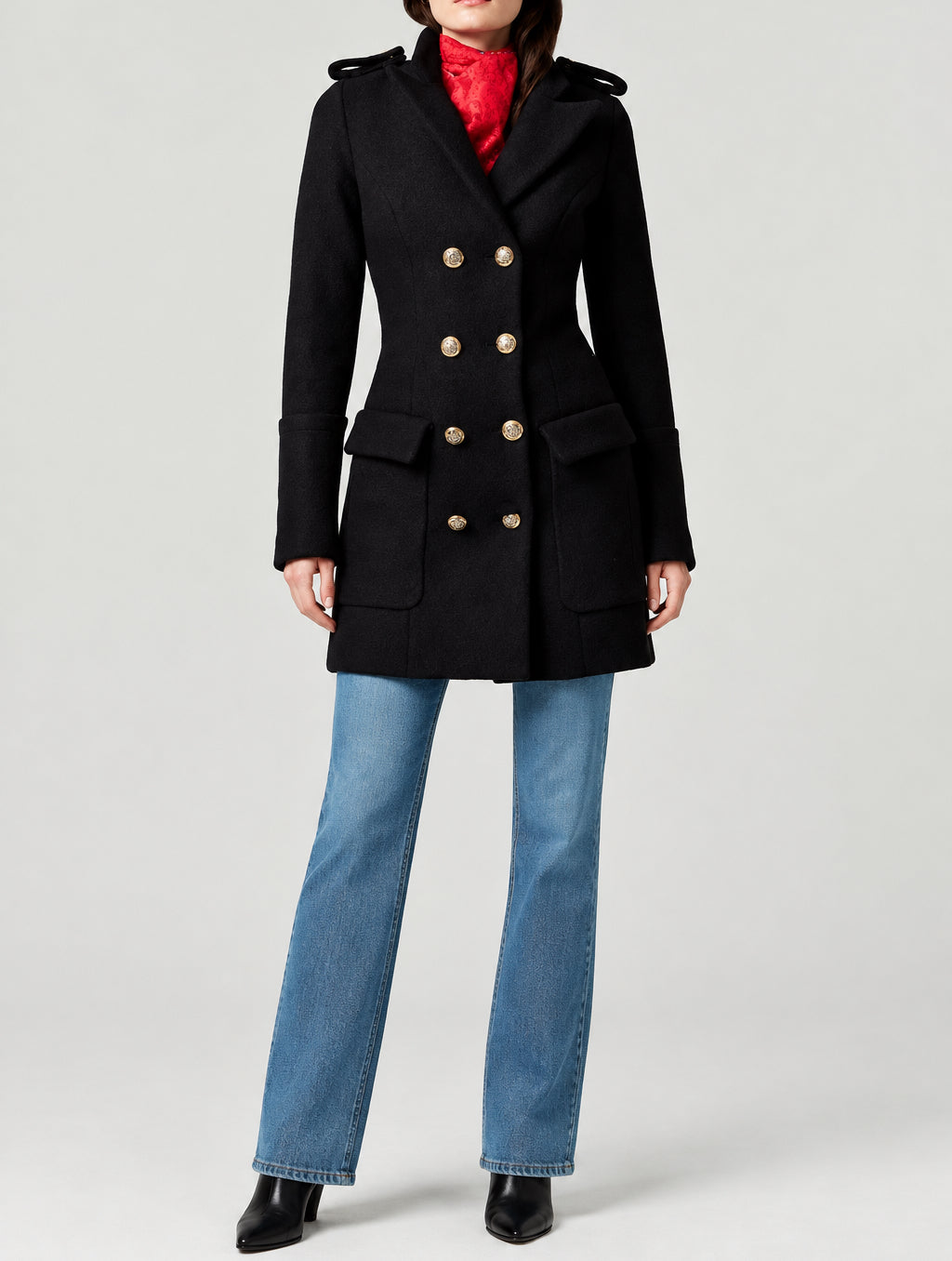 SMYTHE Virgin Wool Coat - Size L