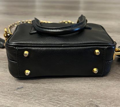 PRADA Lux Saffiano Mini Bauletto Bag