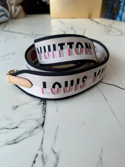LV Canvas Leather Strap