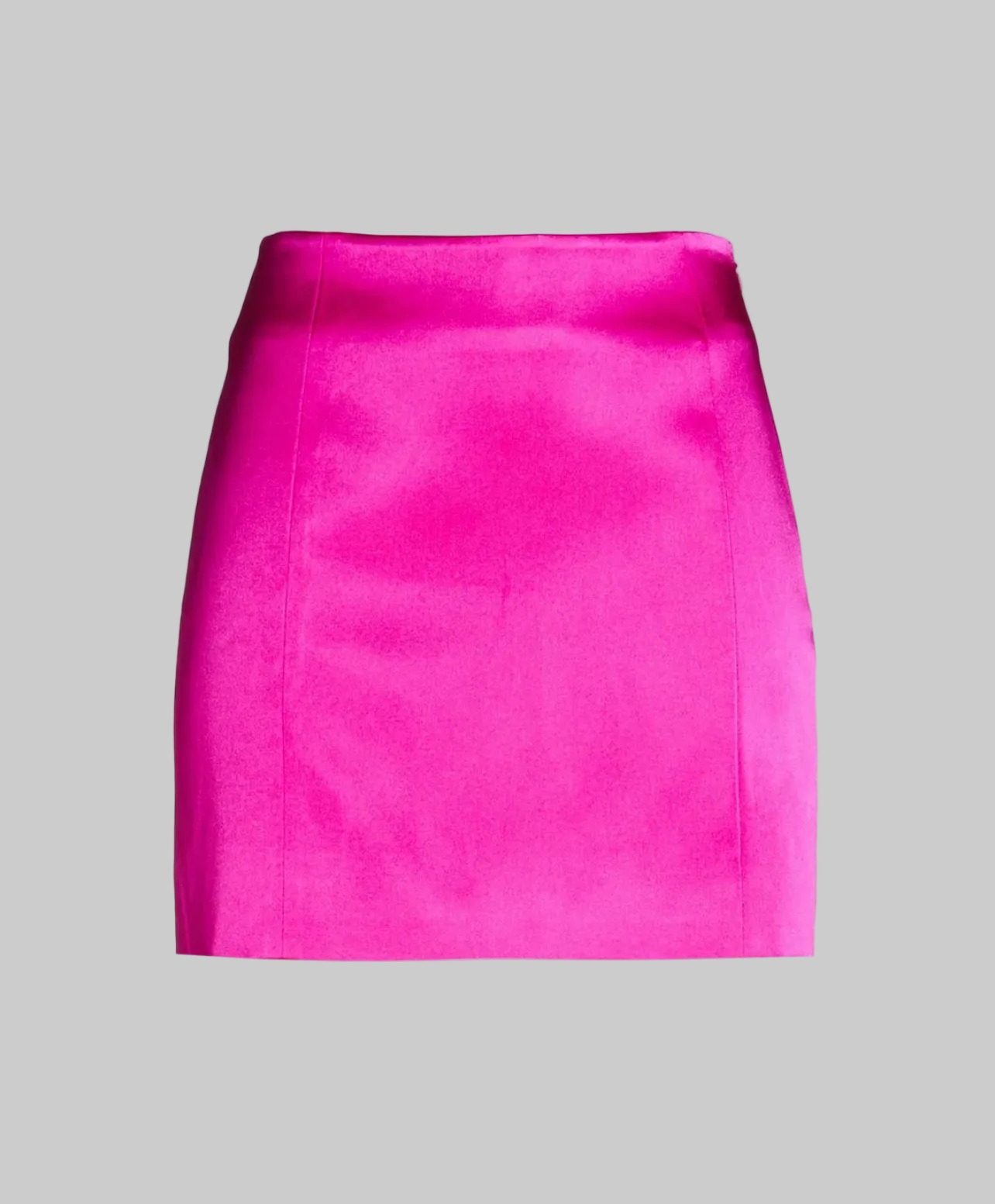 NEW* FRAME Satin Pink Mini Skirt - Size 8
