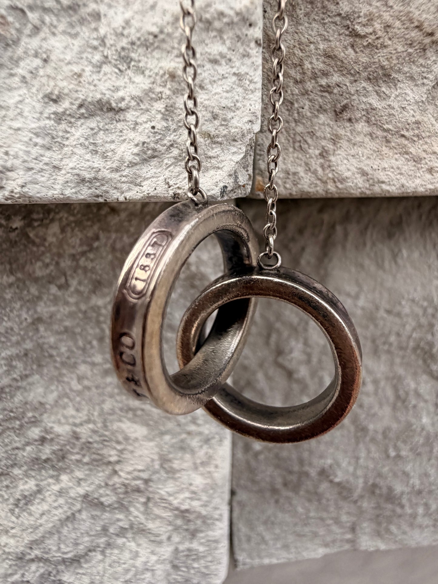 Tiffany & Co. 1837 Interlocking Circles Necklace