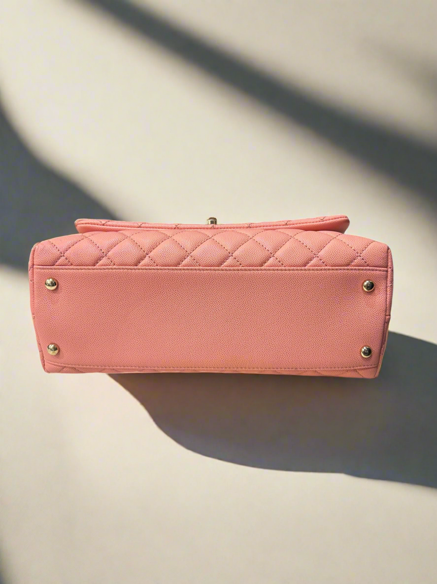 CHANEL Pink Caviar Coco Bag