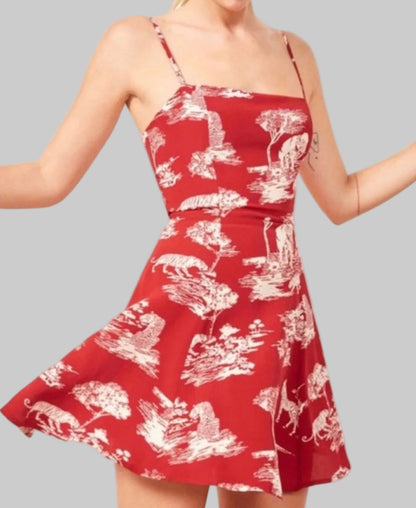 REFORMATION Kendall Dress in Nairobi - Size 10