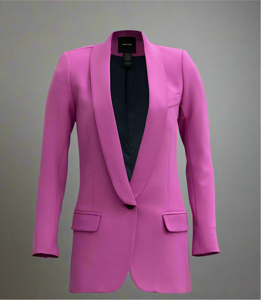 SMYTHE Magenta Blazer - Size 6