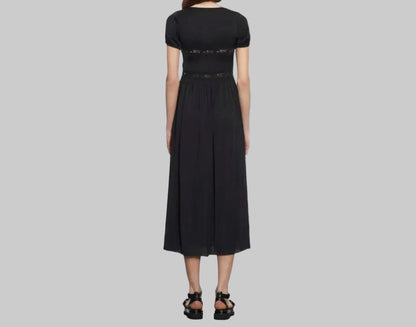 THE KOOPLES Lace & Satin Dress