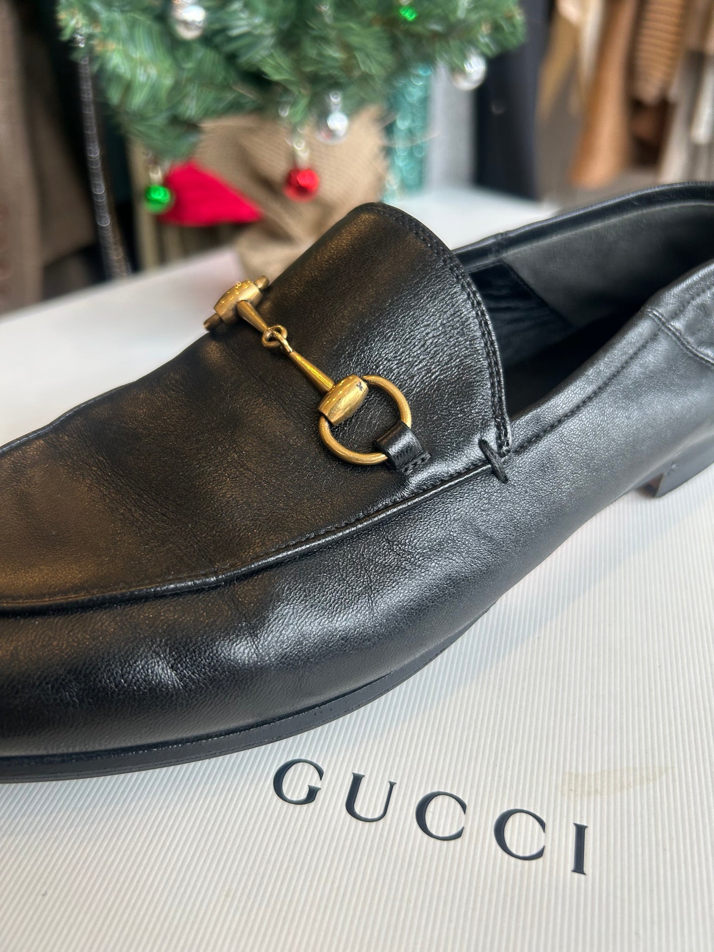 GUCCI Brixton Loafers - Size 39