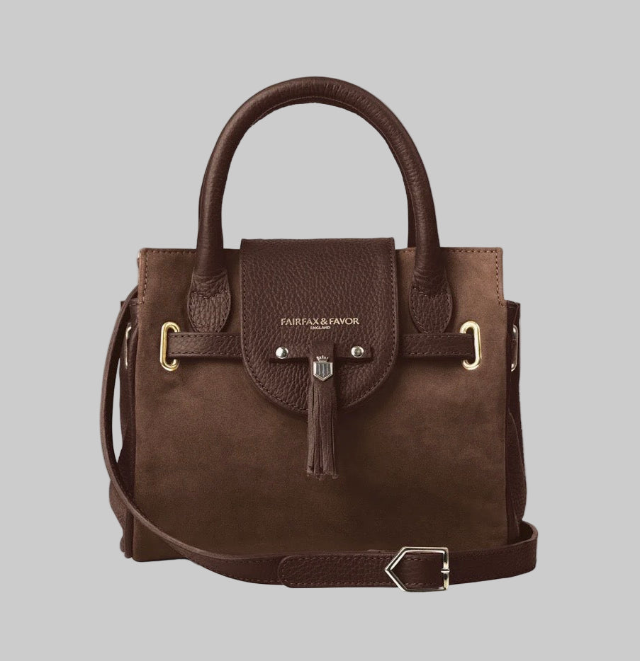 FAIRFAX FAVOR Windsor Chocolate Mini Handbag