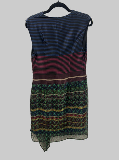 DRIES VAN NOTEN Patterned Dress - Size 40