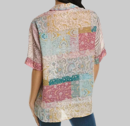 NEW* JOHHNY WAS Marseille Garden Resort Shirt - Size L