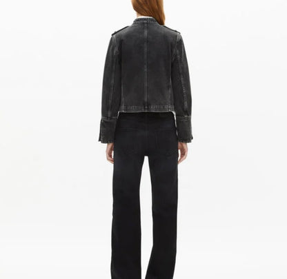 THE KOOPLES Denim Military Jacket - Size 1