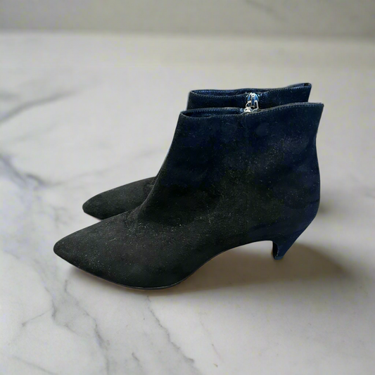 PRADA Suede Kitten Heel - Size 34.5