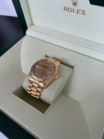 ROLEX 18k Gold Day-Date 36