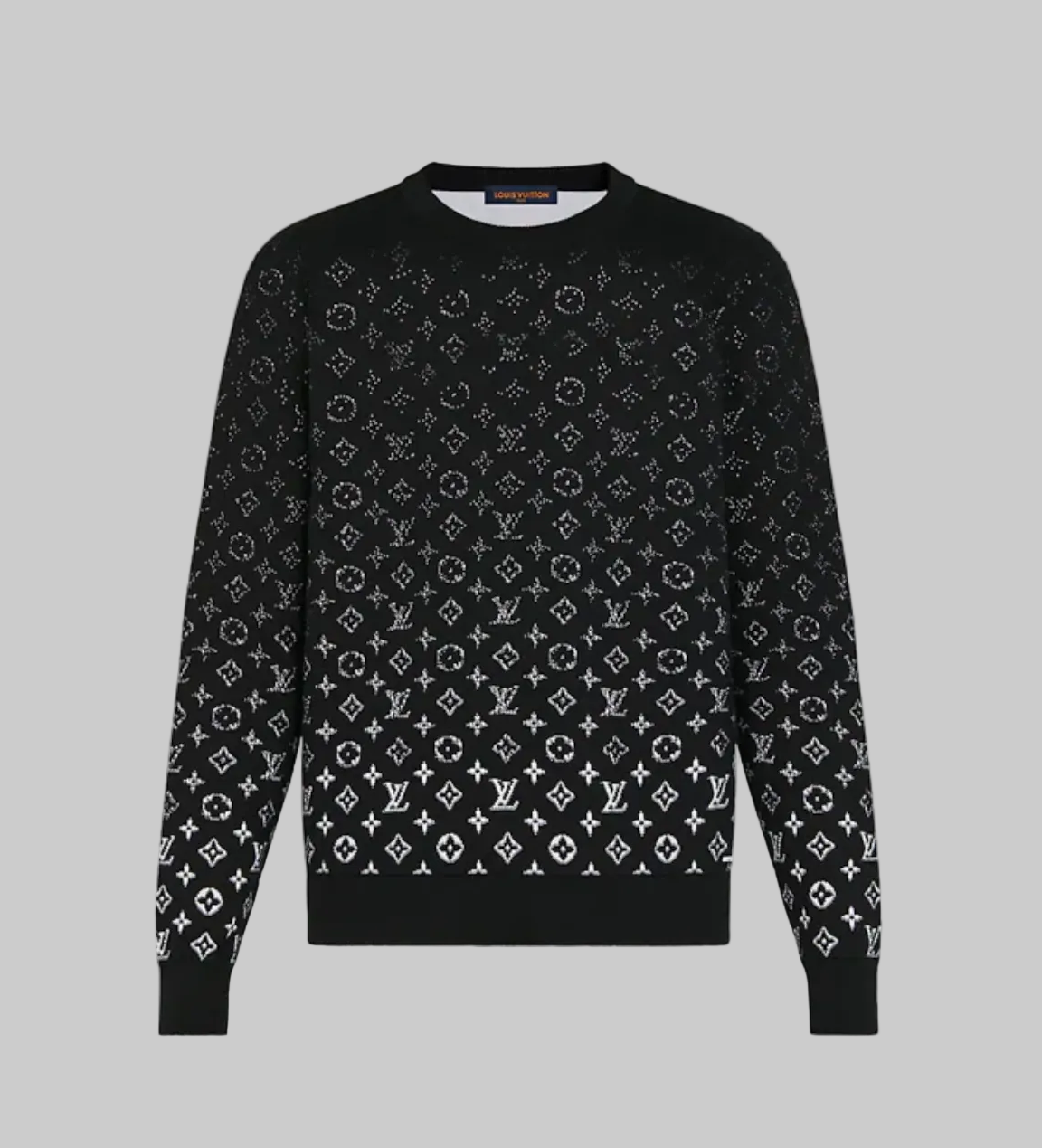 LOUIS VUITTON Lvse Monogram Degrade Crewneck - Size XL