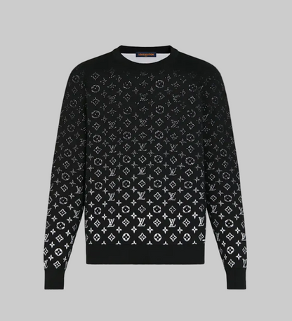 LOUIS VUITTON Lvse Monogram Degrade Crewneck - Size XL