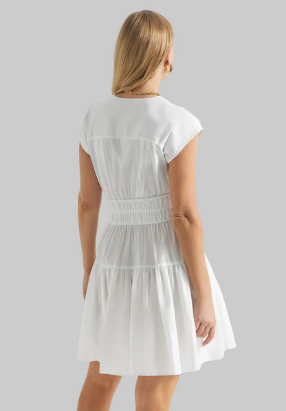 DEREK LAM Tora V-Neck Dress