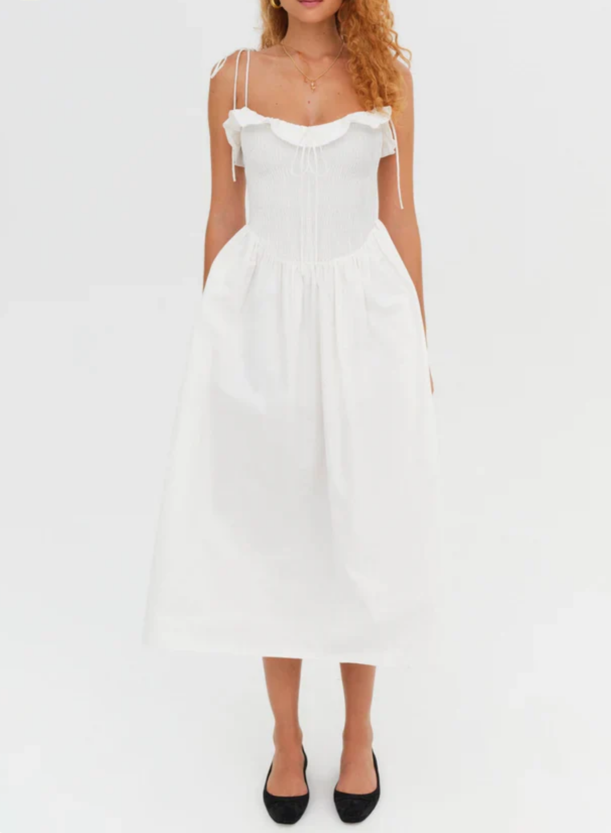 FOR LOVE & LEMONS Bethany Midi Dress - Size s