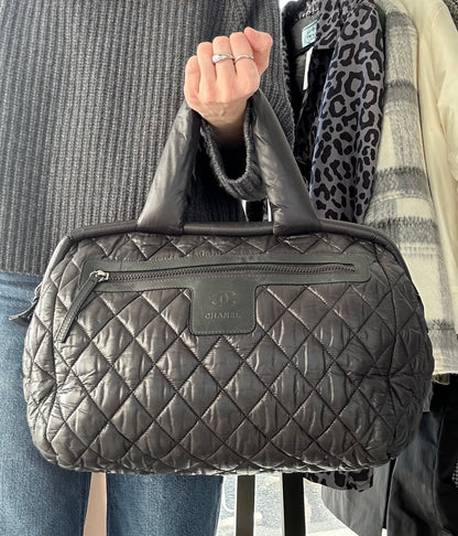 CHANEL Coco Cocoon Bowler Bag