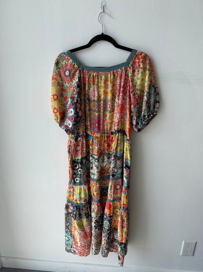 NEW* JOHNNY WAS Kaleida Zenovia Dress - Size M
