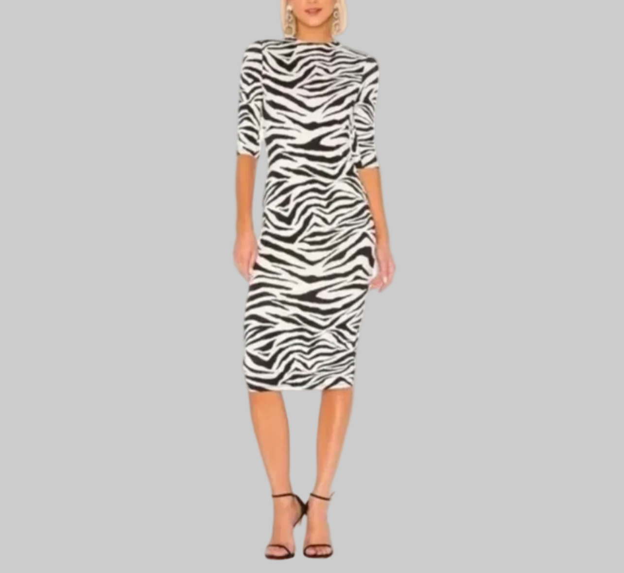 NEW* ALICE + OLIVIA Delors Striped Dress - Size 6