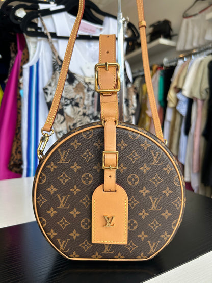 LOUIS VUITTON Petite Boite Chapeau Handbag
