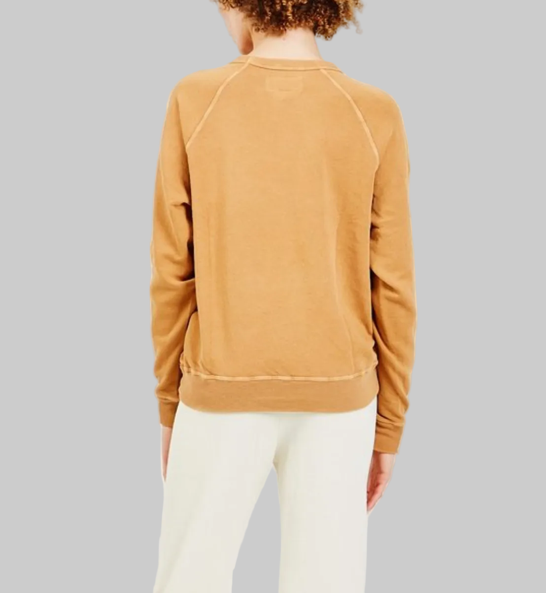 THE GREAT College Palm Trees Crew Neck Sweater - Size 2