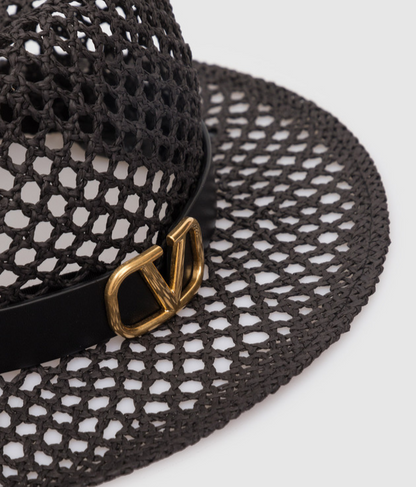 VALENTINO GARAVANI Rafia Hat - Size M