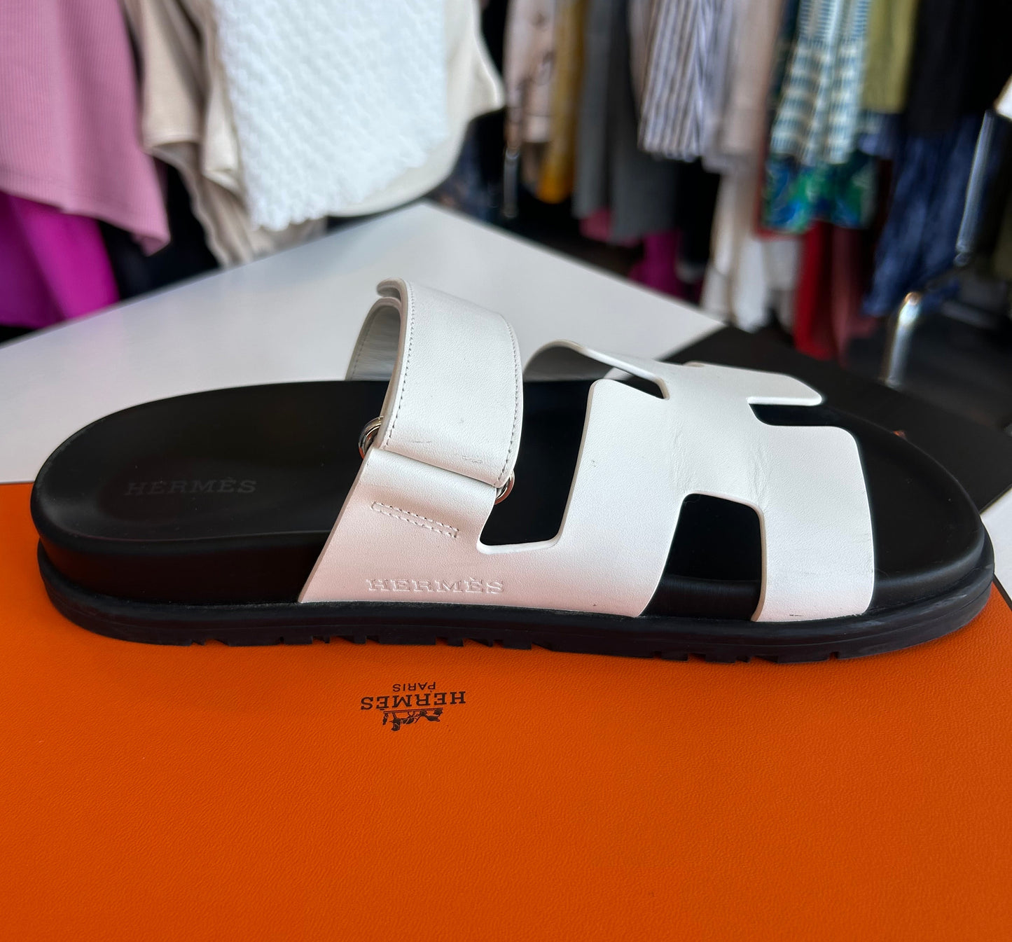 HERMÈS Chypre Sandals - Size 37